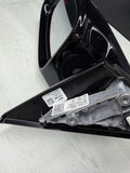 21-26 BMW G80 M3 Sedan Left Side Door Mirror W/ Camera Black Gloss *Broken Base