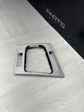 01-06 BMW E46 M3 Convertible Interior Center Shift Shifter Trim Brushed Aluminum