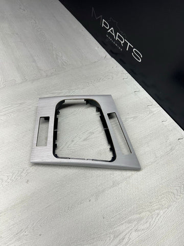 01-06 BMW E46 M3 Convertible Interior Center Shift Shifter Trim Brushed Aluminum