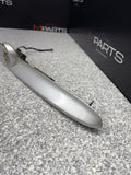 01-06 BMW E46 M3 Convertible Trunk Lid Grip Key Deck Handle Titanium Silver