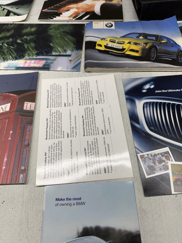 OEM 01-06 BMW E46 M3 COUPE OWNERS MANUAL BOOK BOOKLET POUCH
