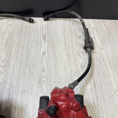 01-06 E46 M3 Rear Brake Calipers Left Right Pair Set Original Red