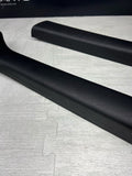 01-06 BMW E46 M3 Convertible Front A Pillars Black Original OEM Pair
