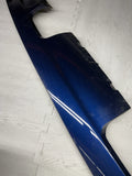 01-06 BMW E46 M3 Rear Bumper Lower Lip Diffuser Trim Panel OEM Interlagos Blue