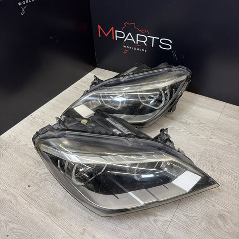 12-14 OEM BMW F06 F12 F13 M6 Left Right Adaptive LED Headlight Pair *Notes*