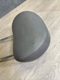 2001-2006 BMW E46 M3 Coupe Grey Front Headrests Head Rests Pair OEM