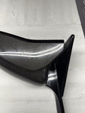 BMW 19-25 840 M850 M8 G14 G15 RIGHT MIRROR W/ BLIND SPOT CARBON FIBER *Crack