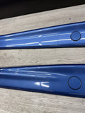 94-99 BMW E36 M3 M-TECH Side Skirts Rocker Panels Estoril Blue OEM 2233356