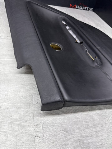 BMW E46 M3 01-06 Coupe Rear Right Passenger Door Card Black Genuine 51437890744
