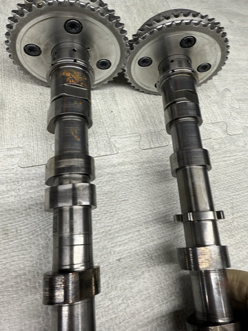 14-16 PORSCHE 911 991 GT3 3.8L CAMS CAMSHAFTS W/ GEAR ADJUSTER