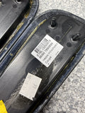 01-06 BMW E46 M3 Convertible Door Upper Arm Rest Armrest Pads Black *1 Rear Tab