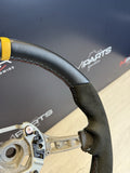 Genuine BMW F8x M2 M3 M4 Custom M Performance Steering Wheel Flat Bottom Yellow