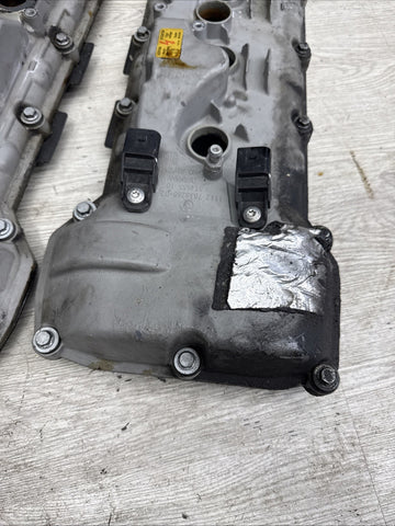 2008-2013 BMW E90 E92 E93 M3 S65 V8 Valve Covers Pair LH RH 7838268 7838267