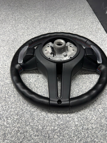 BMW Steering Wheel 15-20 F80 F82 F83 M3 M4 Stock Factory DCT Complete