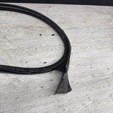 BMW E46 M3 01-06 Passenger Right Side Door Weather Strip Seal Black OEM