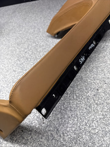 BMW E39 M5 LOWER CENTER DASH PANEL Caramel Leather