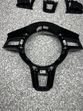 Porsche 22-25 718 Spyder RS GT4RS Steering Wheel Trim Set OEM