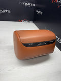 2001-2006 BMW E46 M3 Convertible Cinnamon Rear Headrests Head Rests Pair
