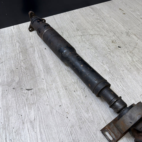 96-99 BMW E36 M3 S52 Manual Drive Shaft Driveshaft OEM 57MM *Damaged Sleeve