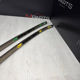 BMW E46 325 330 M3 Roof Rails Moldings Trims Pair Coupe OEM