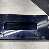 BMW E46 M3 01-06 Front License Plate Base 51112694726 2694726 Carbon Black OEM