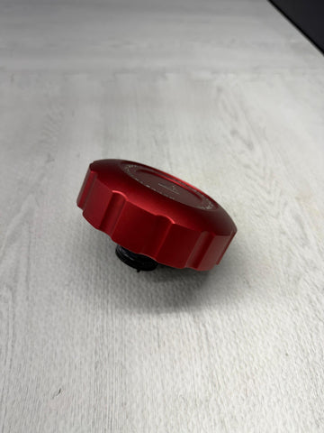 8-13 BMW E90 E92 M3 Blackline Performance Coolant Expansion Tank Cap Cover - Red
