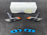 12-19 BMW F33 F36 FRONT BUMPER COVER WASHERS SENSORS KIT HOLDERS OEM 51117387126