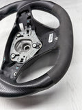 BMW 08-13 E90 E92 E93 M3 DCT Flatbottom Steering Wheel Rewrapped