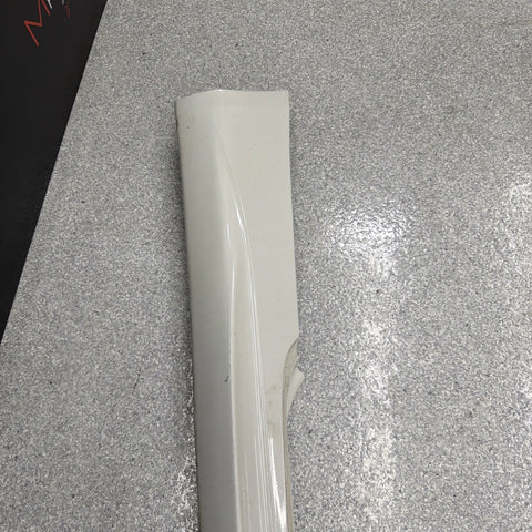 08-13 BMW E92 E93 M3 OEM Right Side Skirt Rocker Panel Alpine White *Notes*