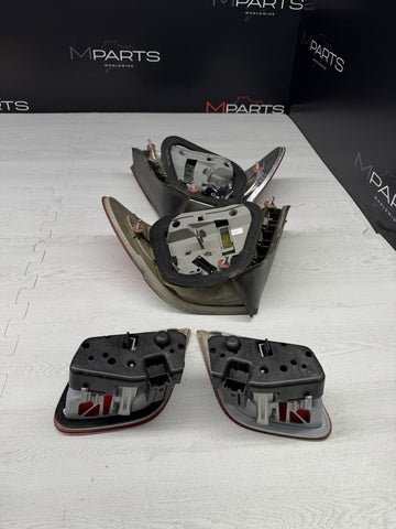 BMW E46 M3 01-06 Convertible LED Tail Lights Red Original Trunk Outers Inners