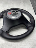 REWRAPPED Perforated BMW Steering Wheel 01-06 E46 M3 Stock MANUAL 32342282020