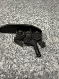 01-06 BMW E46 M3 Headlight Washer Jet Cover Right OEM 8256180 Silver Grey