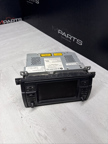 BMW 01-06 E46 M3 GPS NAVIGATION DISPLAY UNIT SCREEN 65526934410 OEM *PIXELS