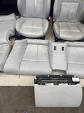 08-10 BMW E64 M6 Convertible Front Rear Door Cards Seat Pair Gray Grey OEM