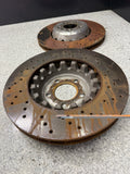 08-13 BMW E90 E92 E93 M3 Front Brakes Rotors 2283801 2283802