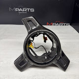Real Carbon Fiber Steering Wheel Frame Cover Trim Porsche 911 GT3 2011-2015