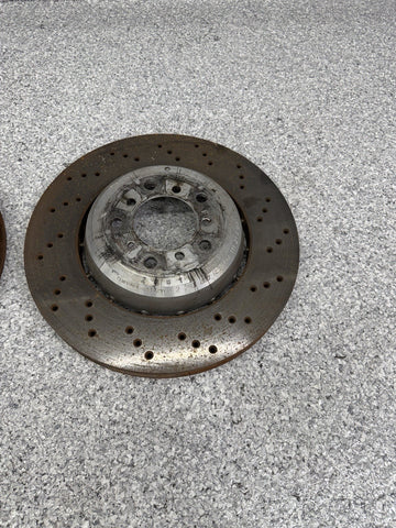 08-13 BMW E90 E92 E93 M3 Front Left & Right Ventilated Brake Disc Rotor Set