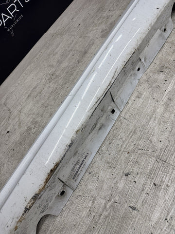 BMW E92 M3 Coupe 08-13 Side Skirt Left Driver Side Genuine OEM Alpine White