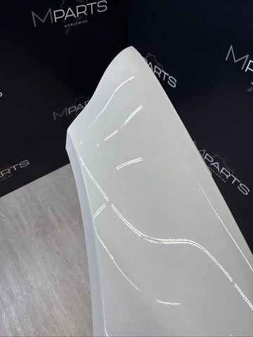 08-13 BMW E92 E93 M3 Left Driver Fender Panel Alpine White 41358042831