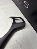 08-13 BMW E90 E92 E93 M3 Lower Steering Wheel Trim Cover Plate Black