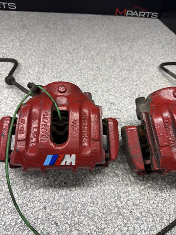 BMW OEM GENUINE E36 M3 Z3 M FRONT BRAKE CALIPERS SET PAIR LEFT RIGHT PADS