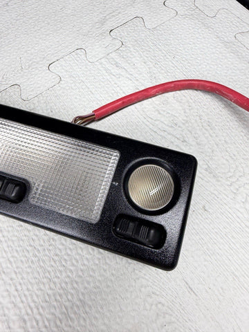 OEM 94-99 BMW E36 325 328 M3 Front Interior Dome Light Reading Lamp Black