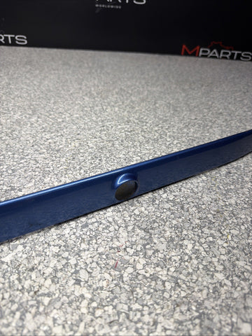 OEM BMW E36 Blue Trunk Lid Trim Cover Bezel 8135352 318 325 328 M3 Coupe
