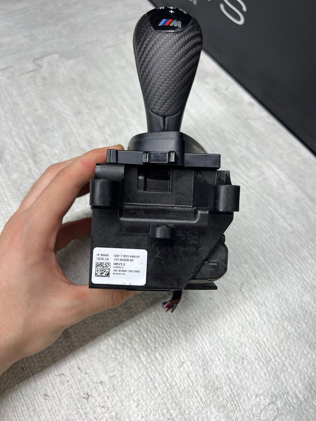 dct gear 16-21 BMW F87 M2 DCT Transmission Shifter Gear Selector Carbon Fiber O
