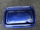 BMW E90 M3 REAR FUEL GAS FILLER CAP COVER DOOR LID BRACKET INTERLAGOS BLUE