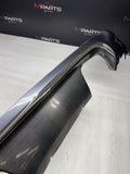 01-06 BMW E46 M3 CSL Style Rear Bumper Diffuser Carbon Fiber / Steel Grey