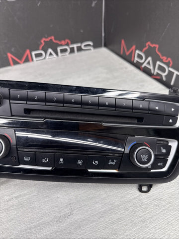 2015 BMW F80 F82 F83 M3 M4 HVAC Climate Control Audio Radio *Yellow Display
