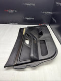 99-03 BMW E39 M5 Front Left Driver Interior Door Card Panel Cover Black