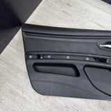 08-13 BMW E92 M3 Original Black Interior Front Left Driver Door Card Panel