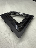 15-20 BMW F80 F82 F83 M3 M4 Center Dome DCT Shifter Plate + Carbon Fiber Overlay